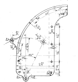 THETFORD TOWN GEAR CONTROL COVER(NOT lever!)