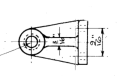 THETFORD TOWN BRAKE OP.SPINDLE BRACKET